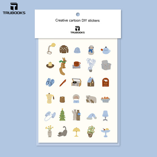 Creative cartoon DIY stickers