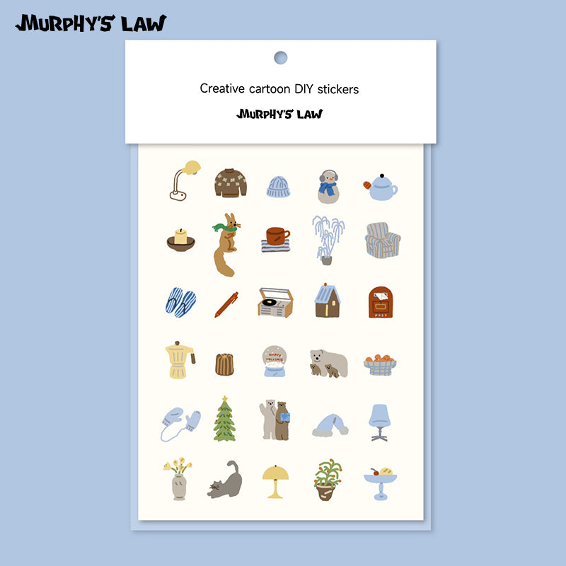 Creative cartoon DIY stickers