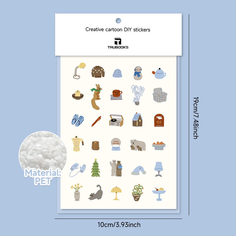 Creative cartoon DIY stickers