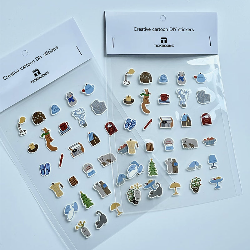 Creative cartoon DIY stickers