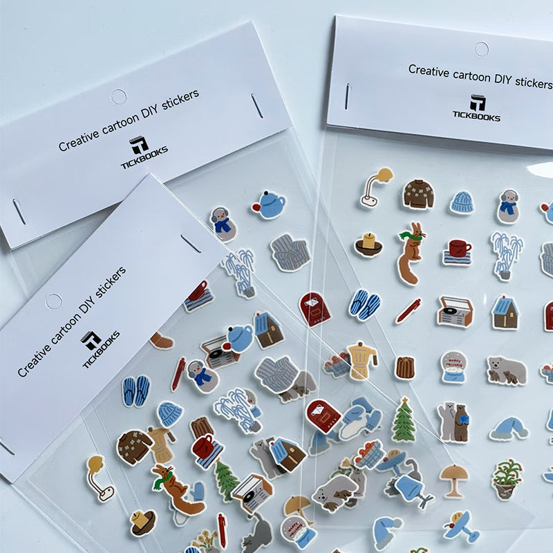 Creative cartoon DIY stickers